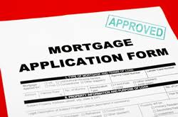 illustration of a mortgage application